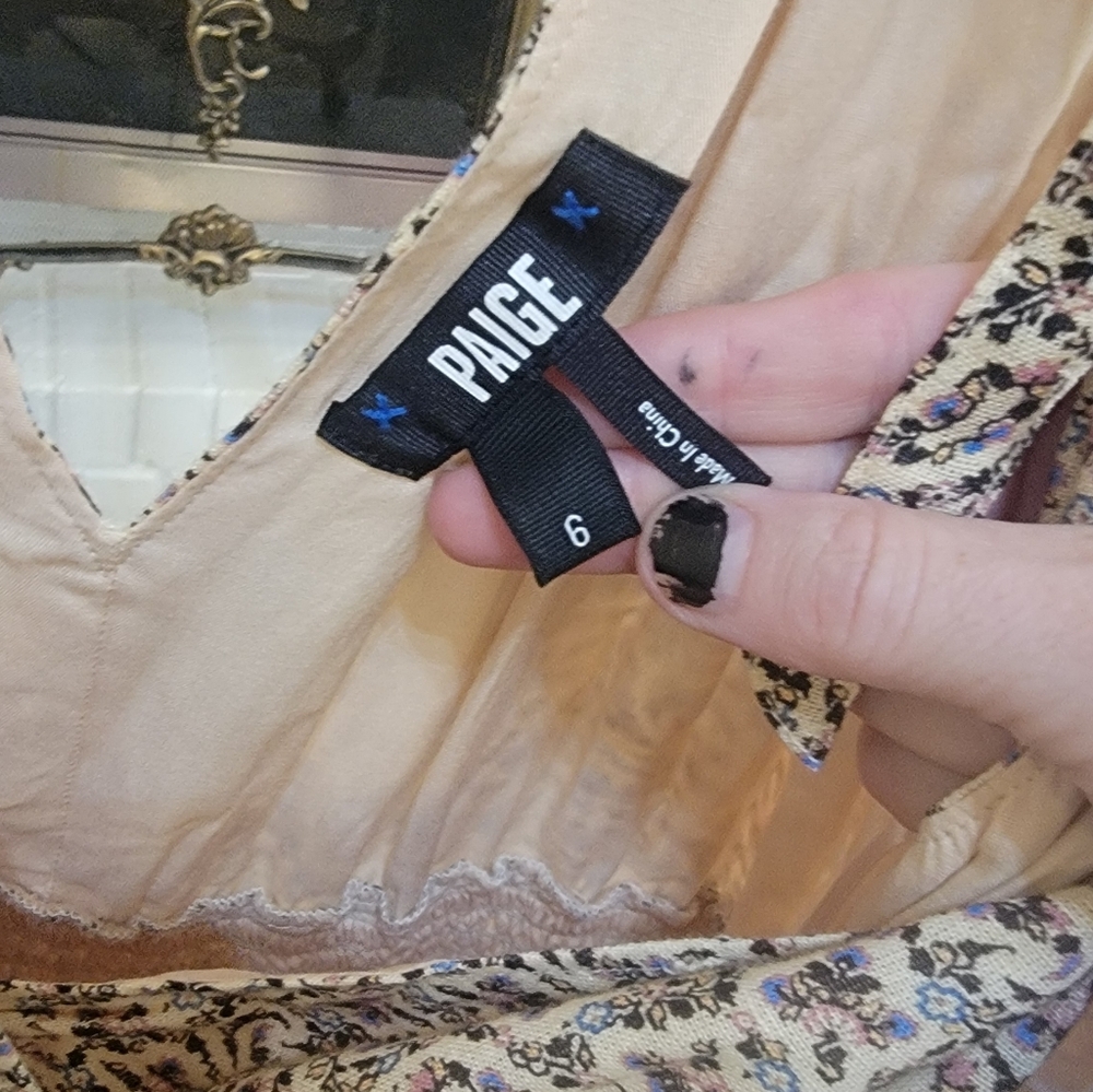Paige Floral Print Maxi Dress - Picture 6 of 9